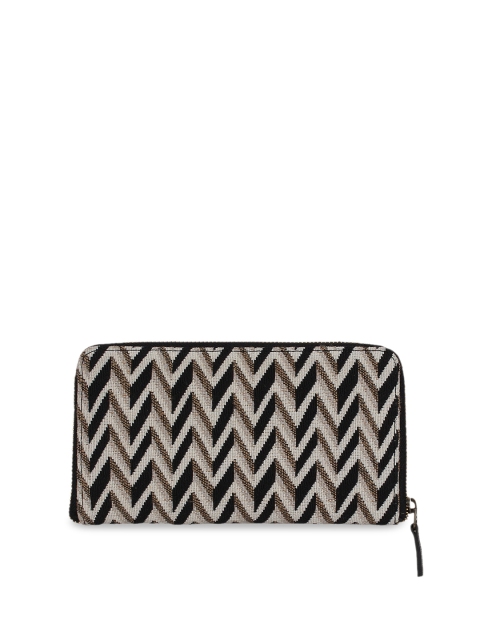 

Anekaant Women Black & White Printed Envelope