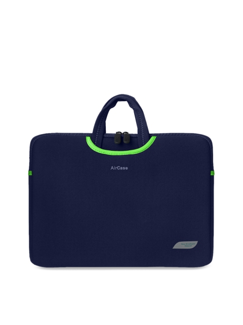 

AirCase Unisex Blue Solid Laptop Sleeve