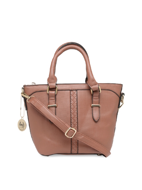 

Moedbuille Brown Solid Handheld Bag