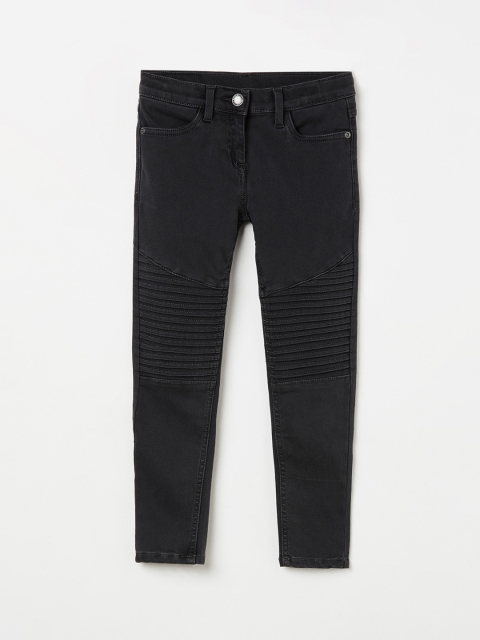 

Bossini Girls Black Skinny Fit Mid-Rise Clean Look Jeans