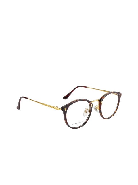 

Clark N Palmer Unisex Brown Tortoise Shell Full Rim Oval Frames CNP-K1818-49-C7