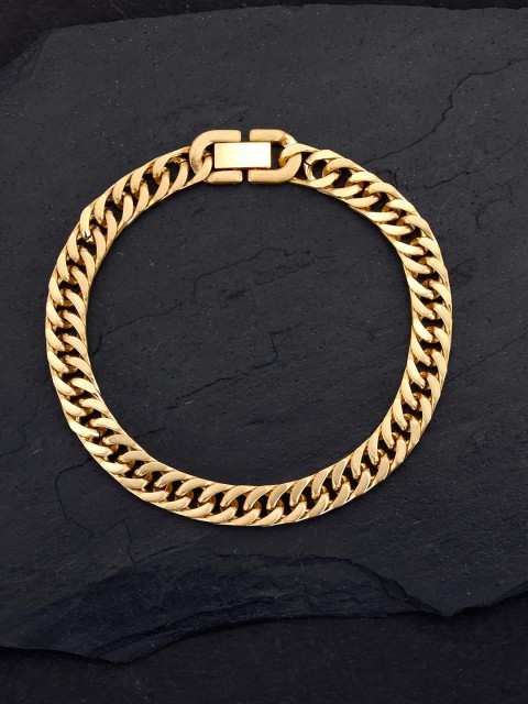 

Tistabene Men Gold-Plated Link Bracelet