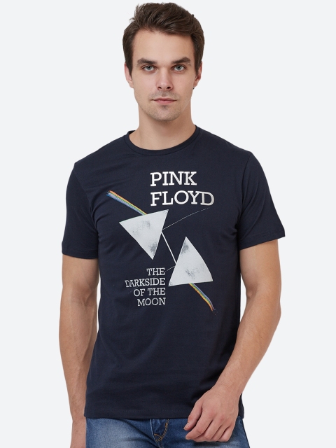

Pink Floyd Men Navy Blue Print T-shirt