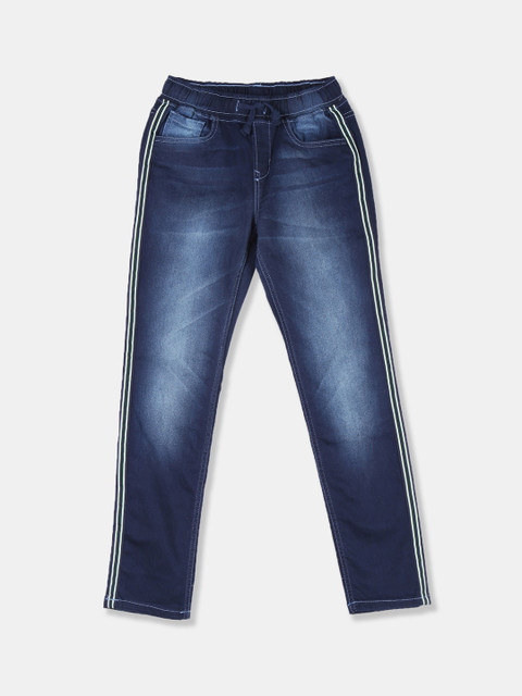 

Flying Machine Boys Blue Skinny Fit Mid-Rise Clean Look Jeans