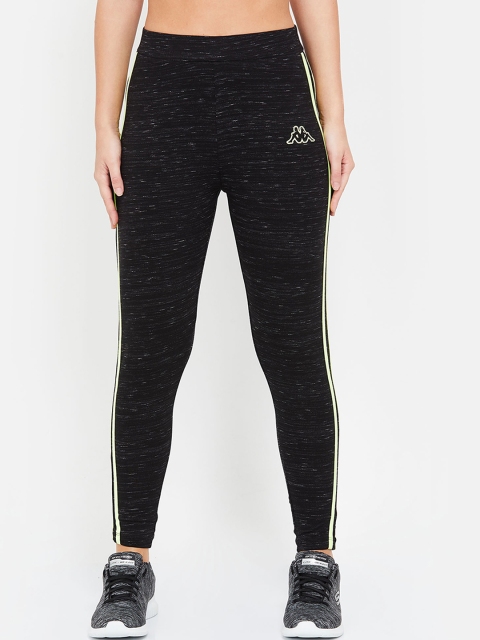 

Kappa Women Black Printed Tights