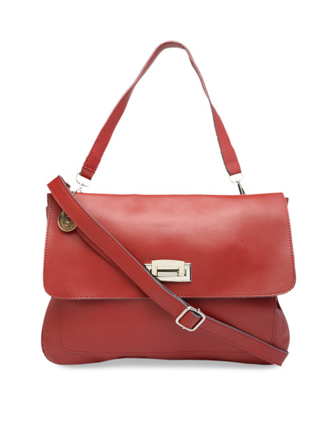 

Moedbuille Red Solid Handheld Bag