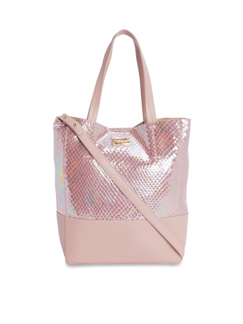 

bebe Pink Textured Shoulder Bag