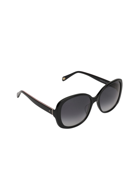 

Fossil Women Butterfly Sunglasses 200549807579O, Grey