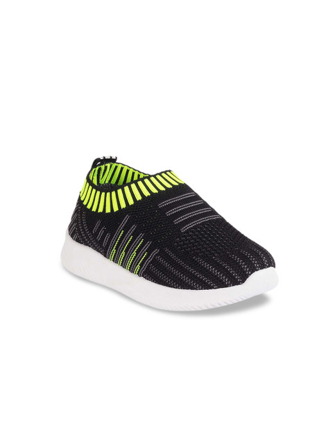 

Kittens Boys Black Slip-On Lightweight Sneakers