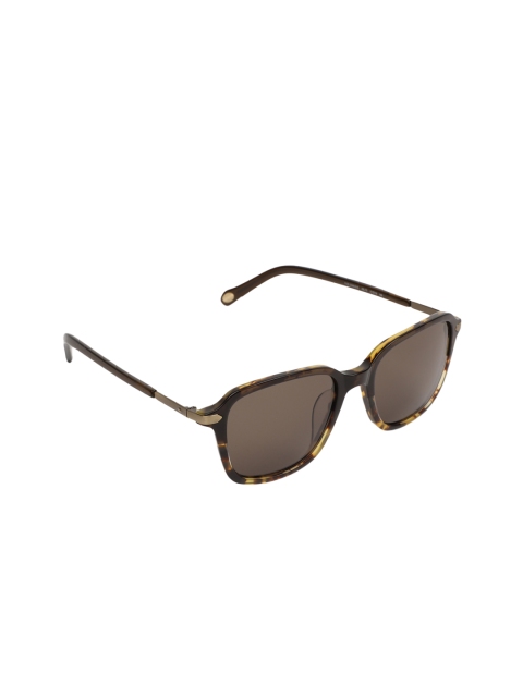 

Fossil Men Square Sunglasses 20244005L5170, Brown