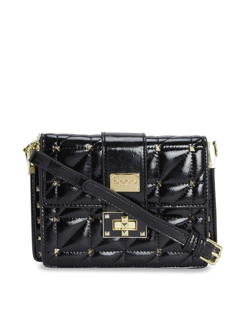 

bebe Black Textured Sling Bag