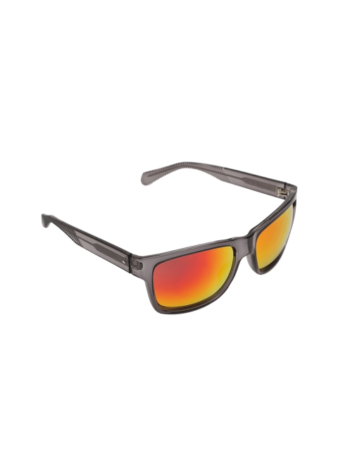 

Fossil Men Rectangle Sunglasses FOS 3097/S, Red