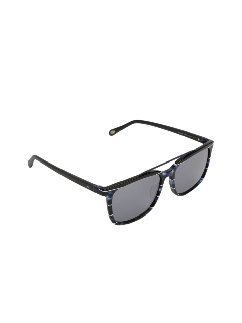 

Fossil Men Rectangle Sunglasses 202261JBW55T4, Silver