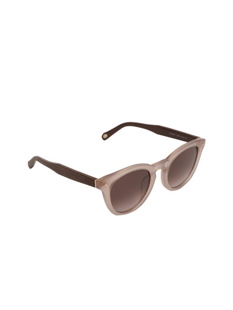 

Fossil Women Wayfarer Sunglasses 20055510A48HA, Brown