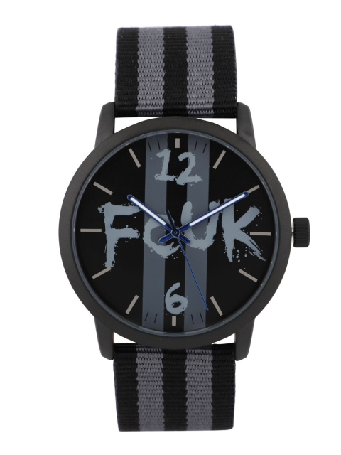 

FCUK Men Black Analogue Watch FK0001C