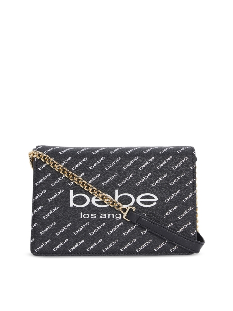 

bebe Black & White Printed Sling Bag