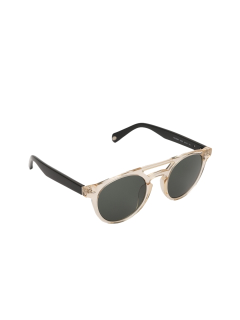 

Fossil Men Round Sunglasses 2017972T349QT, Green