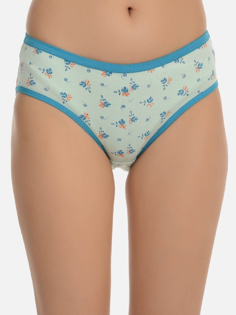 

mod & shy Women Blue Printed Full Coverage Hipster Briefs MU62R