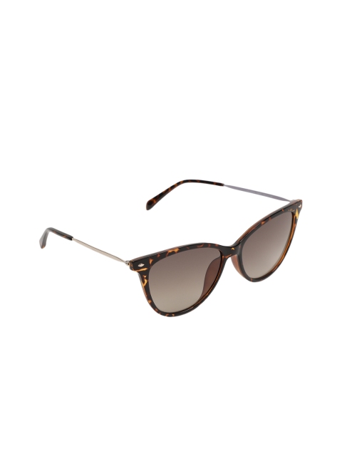 

Fossil Women Cateye Sunglasses 20180008654HA, Brown
