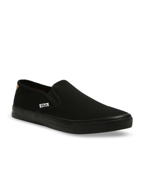 

FILA Unwind Unisex Black Slip-On Sneakers