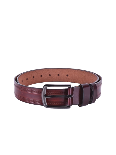 

BuckleUp Men Brown Textured Belt