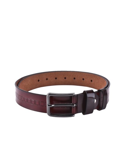 

BuckleUp Men Brown Textured Belt