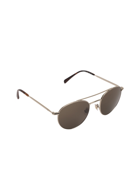 

Fossil Men Round Sunglasses 20091506J5170, Brown