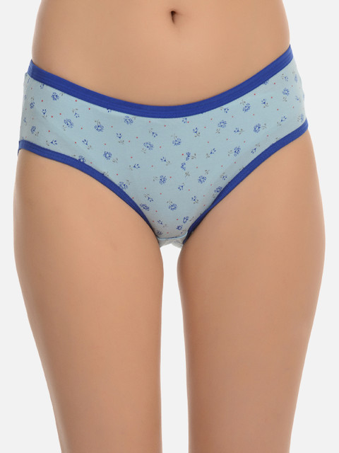 

mod & shy Women Blue Printed Full Coverage Hipster Briefs MU57R