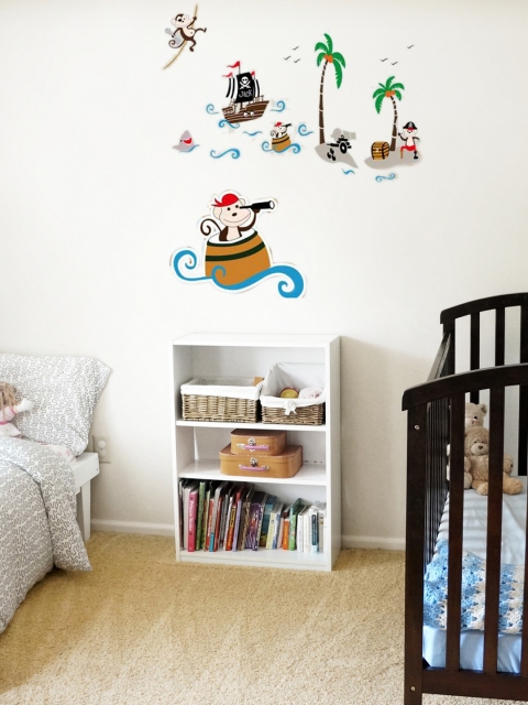 

Cortina Brown & Blue Wall Sticker