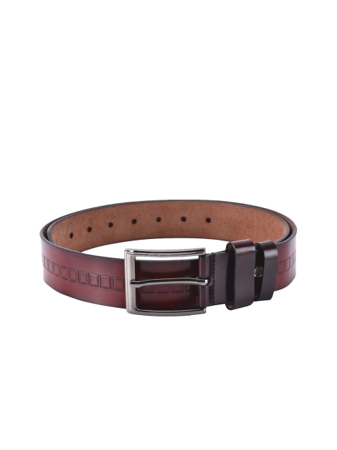 

BuckleUp Men Brown Textured Belt