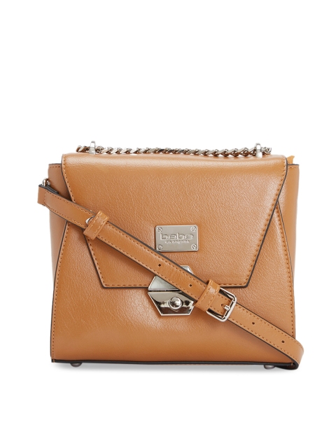 

bebe Tan Solid Sling Bag
