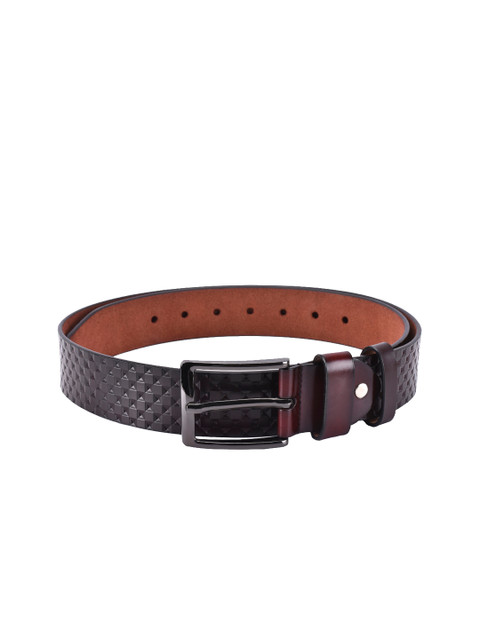

BuckleUp Men Brown Textured Belt