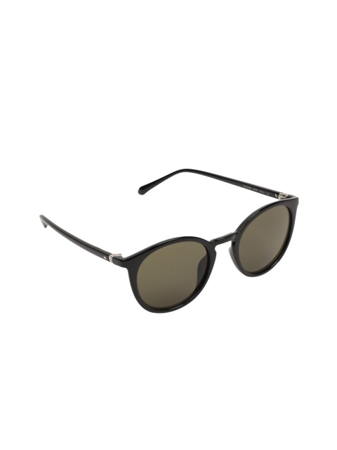 

Fossil Men Round Sunglasses 20226380750QT, Green