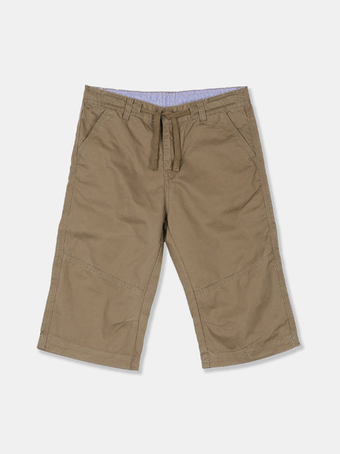 

Cherokee Boys Brown Solid Regular Fit Regular Shorts