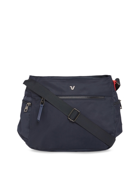 

RONCATO Men Blue Solid Messenger Bag