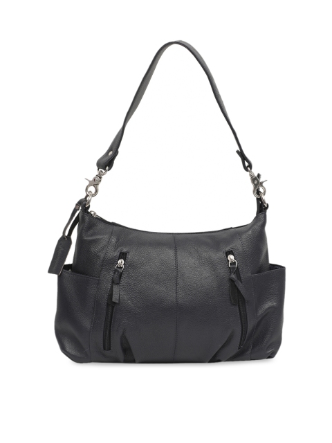 

GENWAYNE Navy Blue Solid Sling Bag