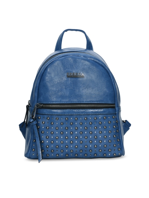 

ESBEDA Women Blue Embellished Backpack