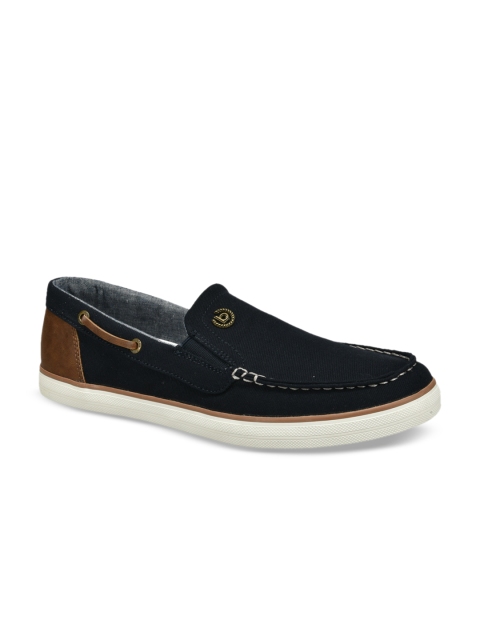 

Bugatti Men Blue Solid Boat Shoes