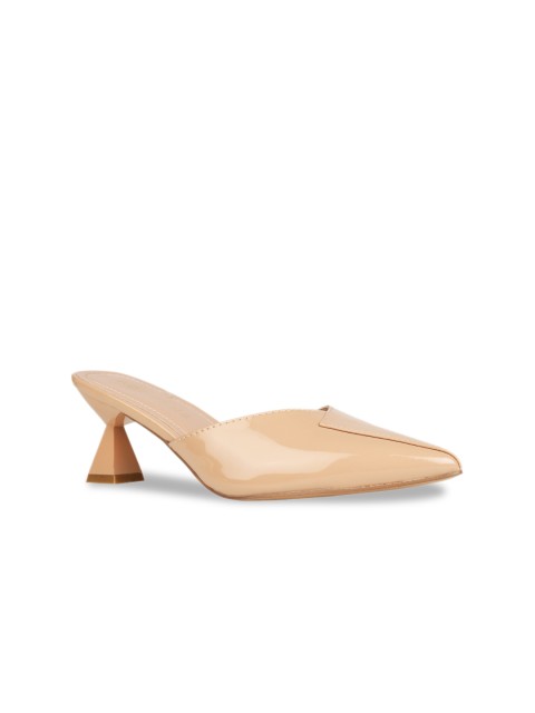 

Addons Women Beige Solid Mules