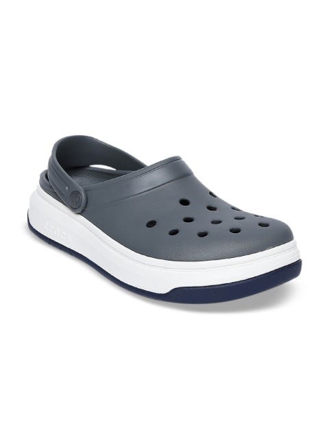 

Crocs Unisex Grey Crocband Clogs