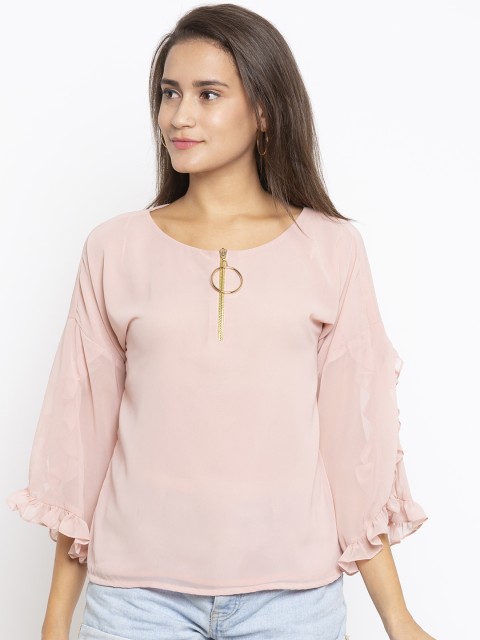 

Iti Women Pink Solid Top