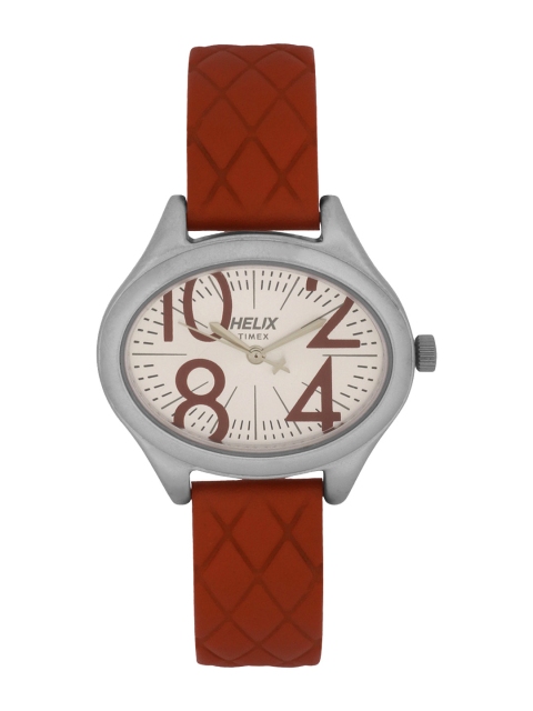 

Helix Women Cream-Coloured Analogue Watch TW029HL11
