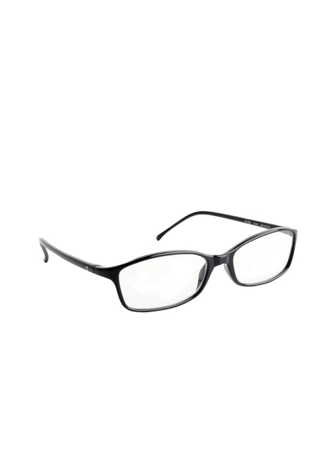 

Titan Women Black Solid Full Rim Rectangle Frames