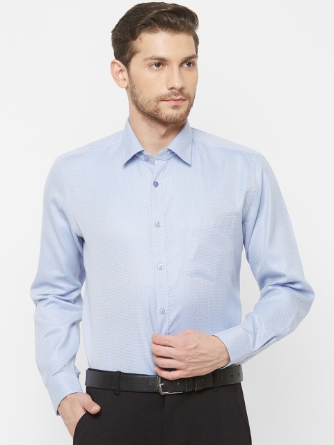 

EQUINOX Men Blue Regular Fit Printed Formal Shirt