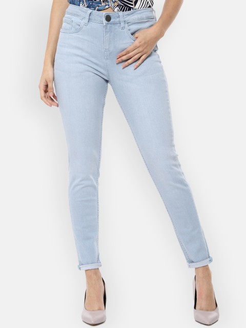 

Van Heusen Woman Women Blue Slim Fit Mid-Rise Clean Look Stretchable Jeans