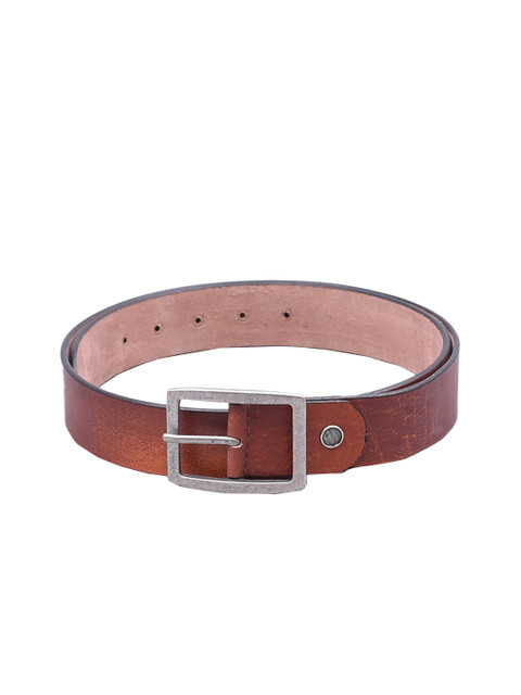 

TABARD Men Brown Solid Belt