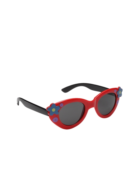 

Stoln Girls Polarised & UV Protected Lens Oval Sunglasses SWSL0362, Black