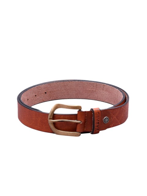 

TABARD Men Brown Solid Belt