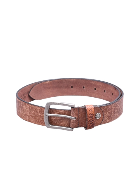 

TABARD Men Brown Solid Belt
