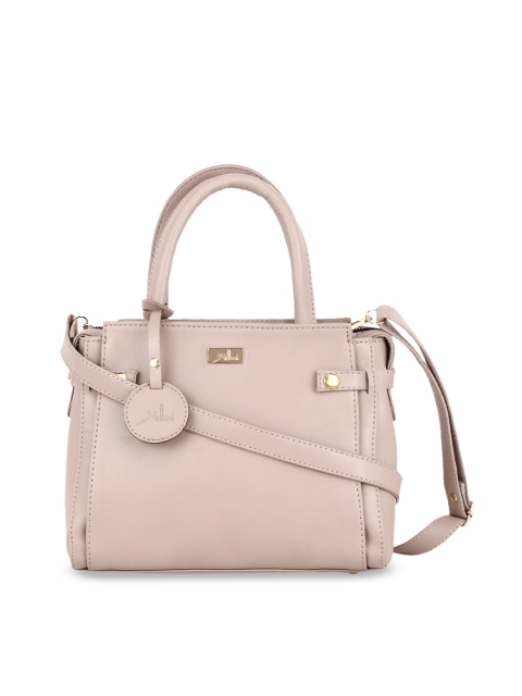 

yelloe Pink Solid Handheld Bag